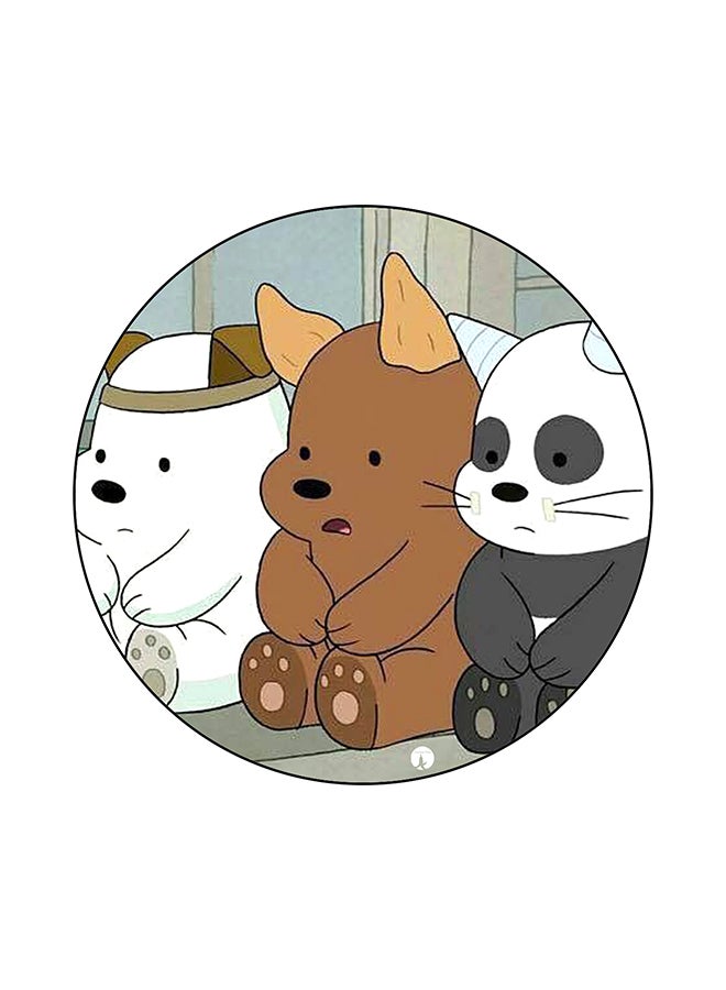 BP We Bare Bears Printed Mouse Pad Multicolour