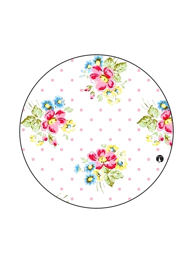 BP Flowers Round Mouse Pad Multicolour