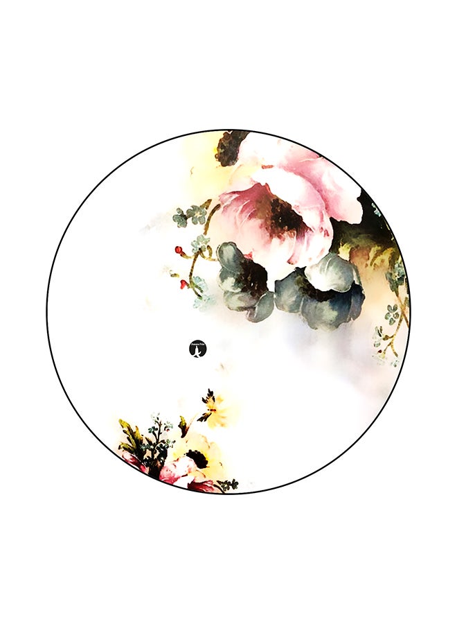BP Flowers Round Mouse Pad Multicolour