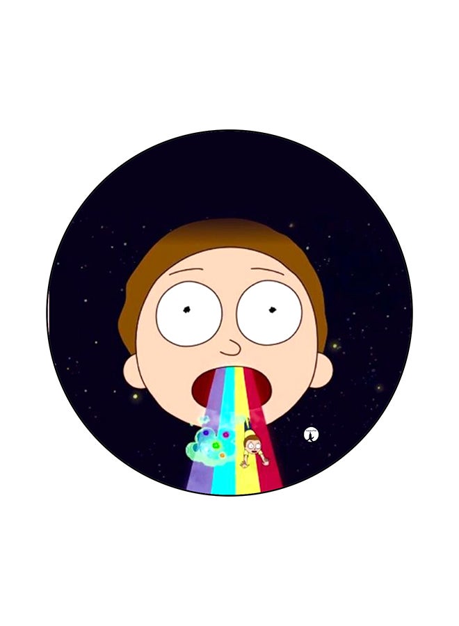 BP Rick And Morty Round Mouse Pad Multicolour
