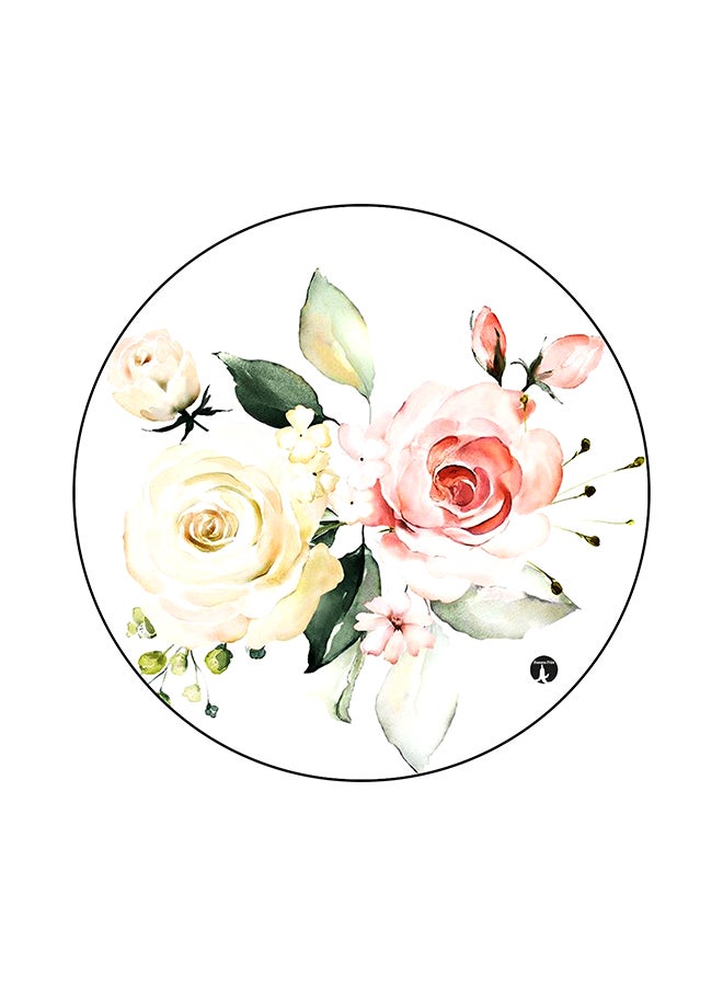 بي بي لوحة ماوس برسمة زهور متعدد الألوان