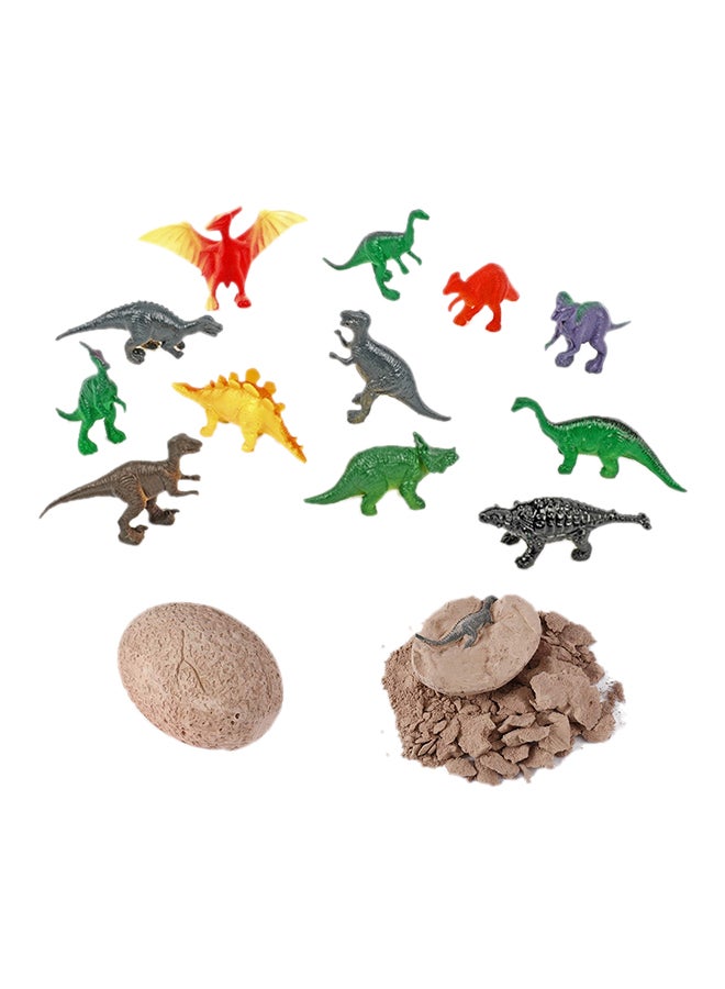 Pack Of 12 Dinosaur Eggs Dig Kit  - Image 2