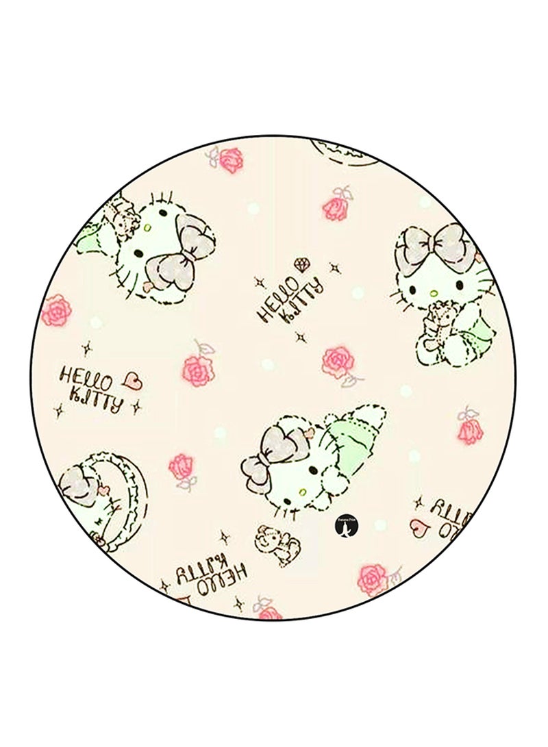 BP Hello Kitty Printed Round Pin Badge Multicolour - Image 1