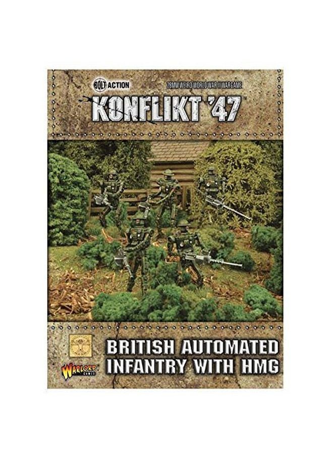 وورلدز جيمز مجموعة مجسمات مشاة بريطانية آلية مكونة من 5 قطع لسيارة كونفليكت 47 - Image 2