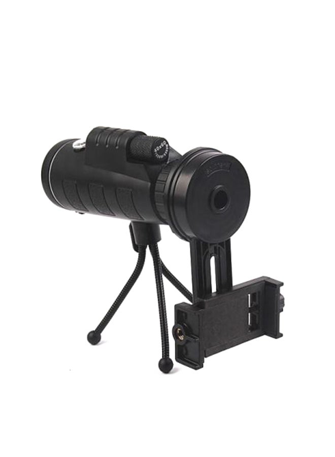 HD Night Vision Prism Scope Monocular Telescope With Clip Tripod Black