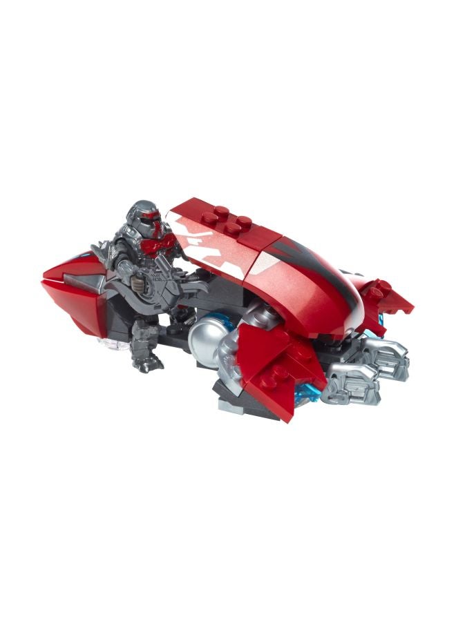 Mega Bloks DXF01 90-Piece Halo Banished Ghost Rush Building Set DXF01 8+ Years - Image 1