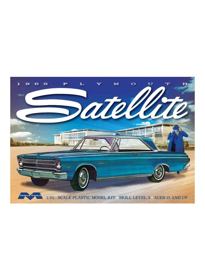 Moebius Plymouth Satellite Die Cast Car MMK1215 - Image 2