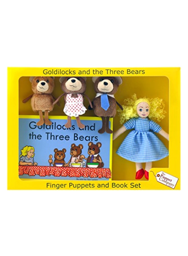 The Puppet Company Goldilocks And Three Bear Finger Puppet With Story Book - Image 2
