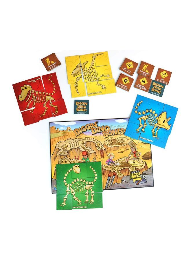كونتينيوم غايمز لعبة Diggin' Dino Bones اللوحية، موديل CG1612 - Image 3