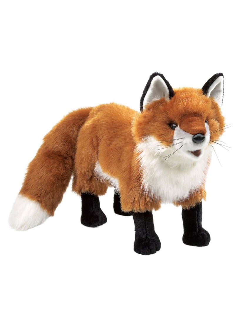 Folkmanis Fox Animal Stuffed Toy - Image 1