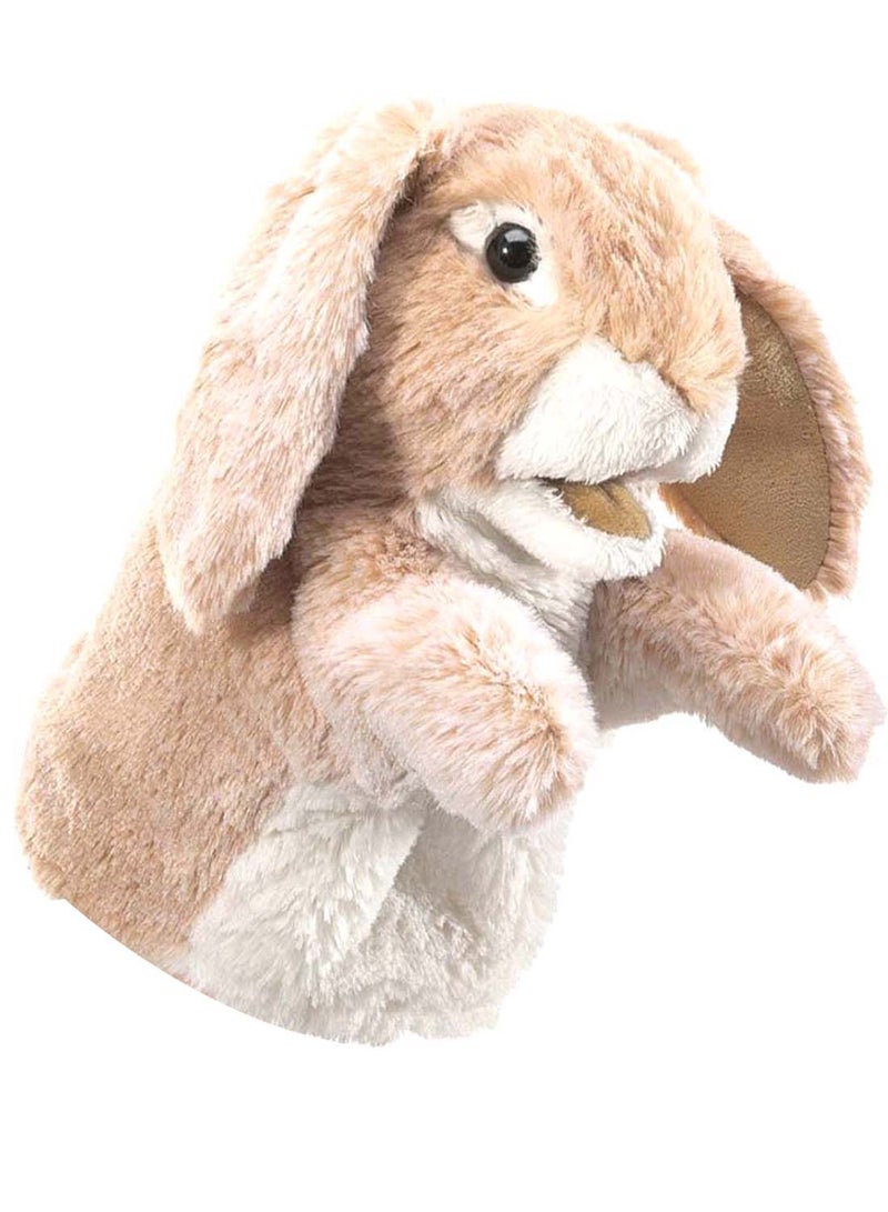 Folkmanis Rabbit Hand Plush Puppet - Image 2