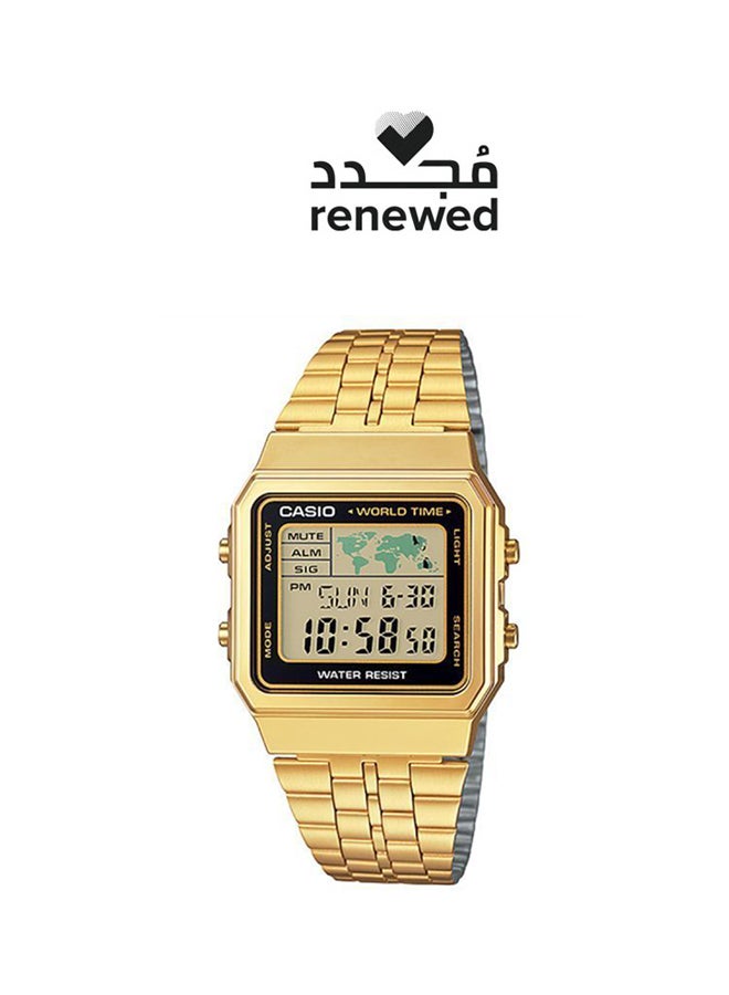 كاسيو ساعة رقمية - مجددة A500WGA-1DF للرجال - Image 1