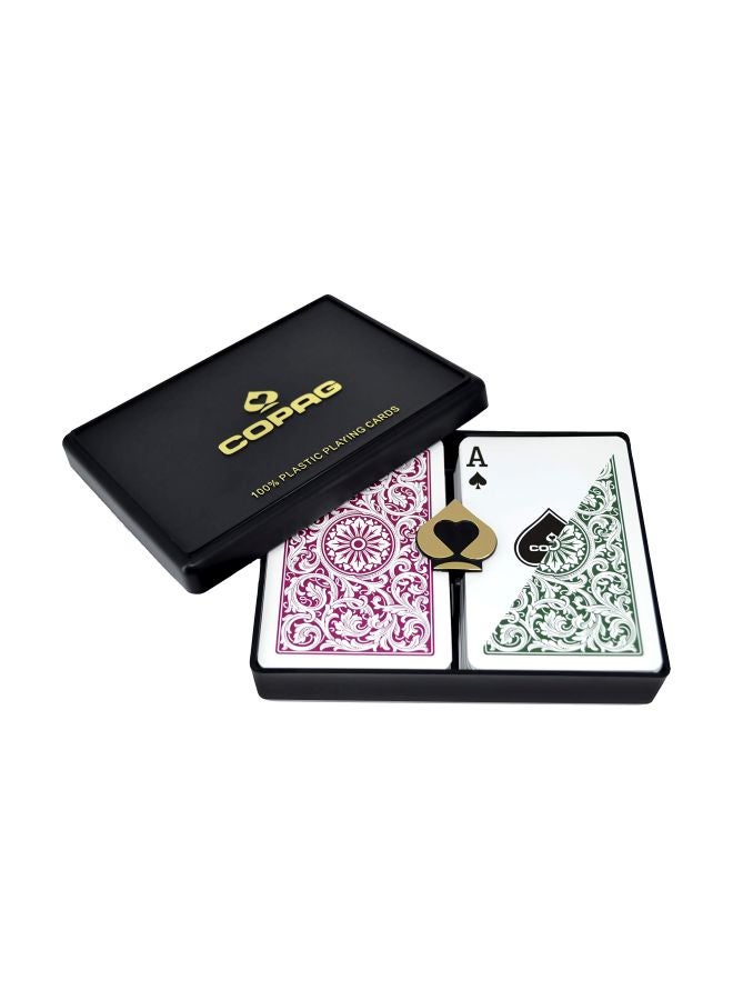 Copag Plastic Playing Card Set With Case 10-B5997R - Image 1