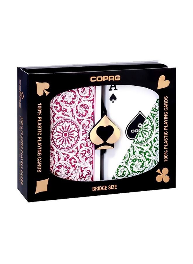 Copag Plastic Playing Card Set With Case 10-B5997R - Image 2