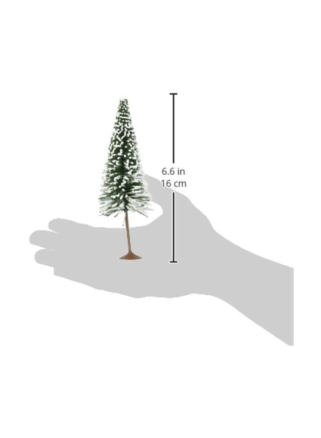 باخمان ترينز مجموعة نماذج بتصميم شجرة صنوبر مزينة بالثلج من 6 قطع طراز 32002 6بوصة - Image 2