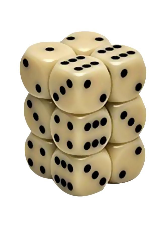 Chessex 12-Piece Six Sided Dice Set CHX 25600 