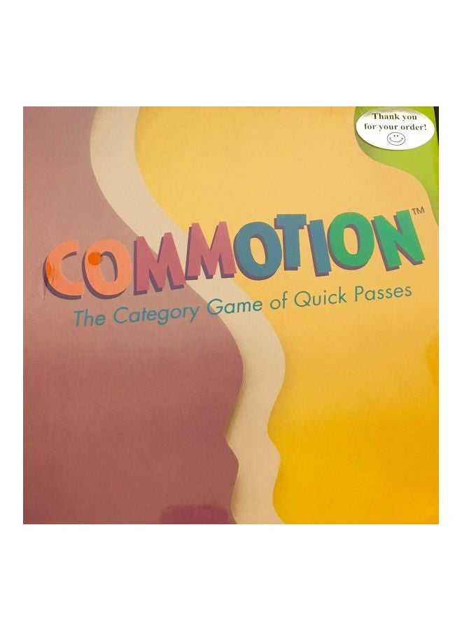 باركر براذرز Commotion: The Category Game Of Quick Passes  - Image 1