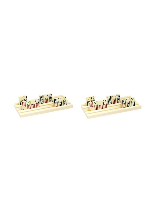 2-Piece Plastic Dominoe Racks 2405P