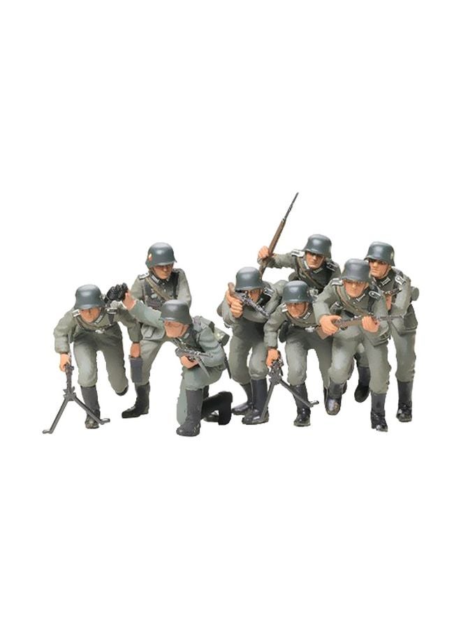 8-Piece German Infantry Assault Troops Statue TM35030 2inch