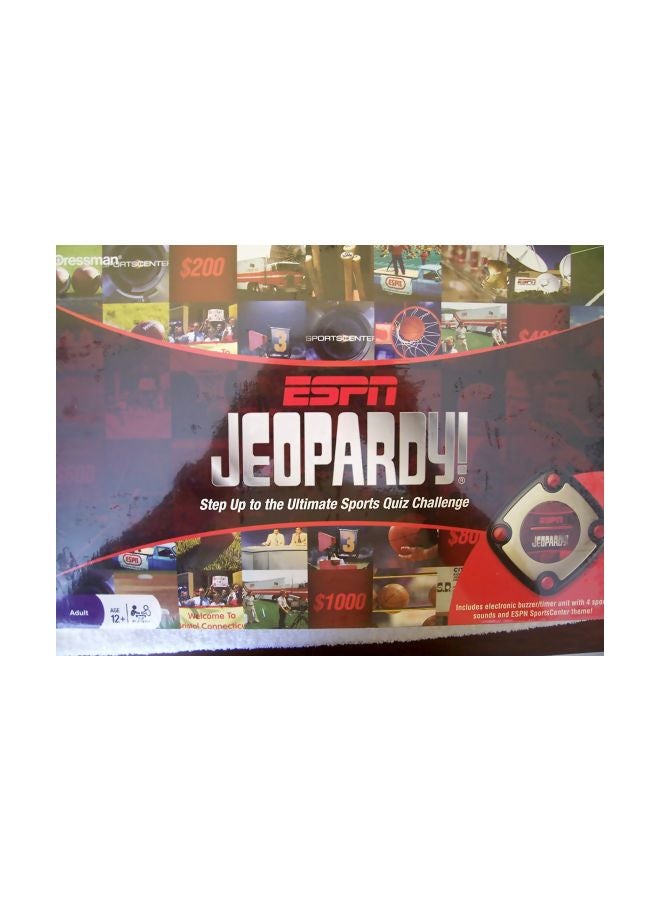 Pressman ESPN Jeopardy Board Game 5458-04 - Image 2