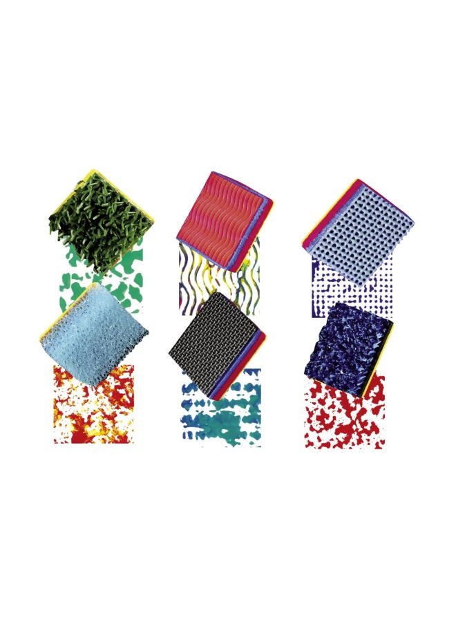 6-Piece Ready2Learn Textured Stamp Set CE6651  - Image 2