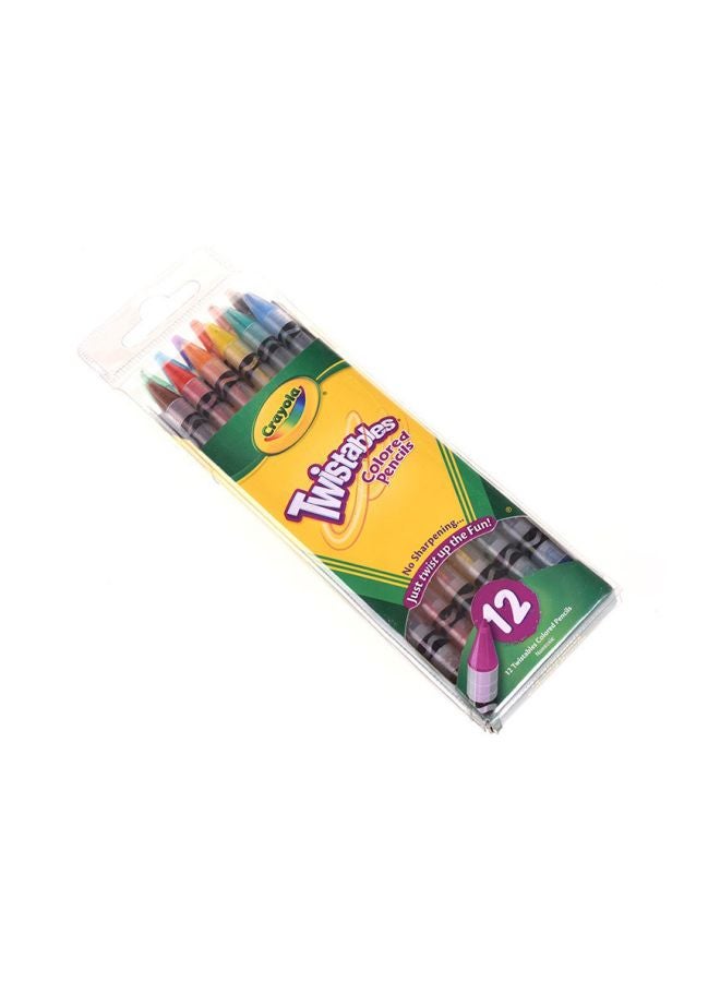 Crayola 30-Piece Twistable Colored Pencil Set 68-7408 Multicolour - Image 3