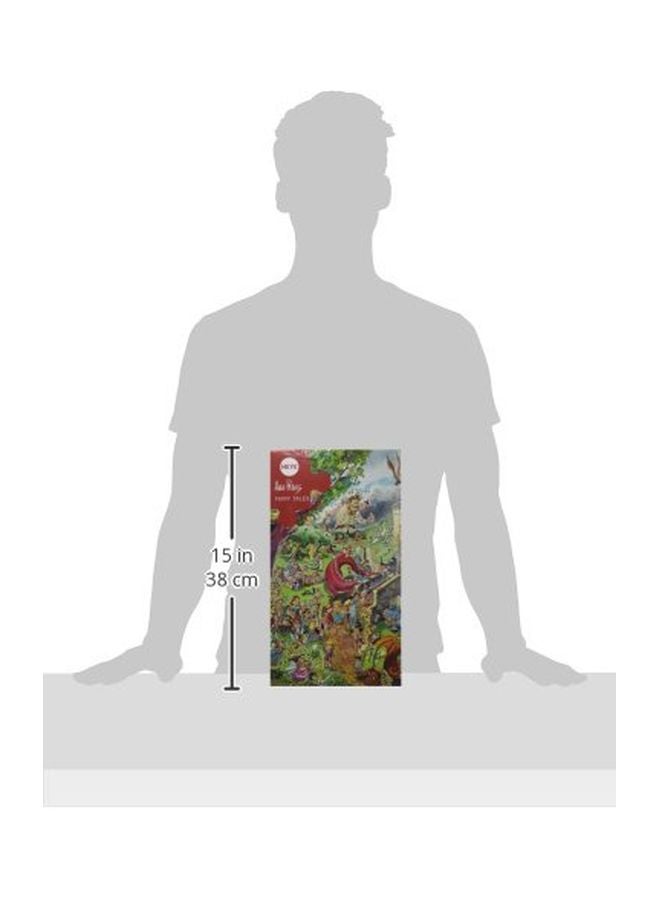 هاي أحجية قطع تركيب مثلثة الشكل بتصميم حكايات خيالية، مكونة من 1500 قطعة، طراز HY29414. - Image 2