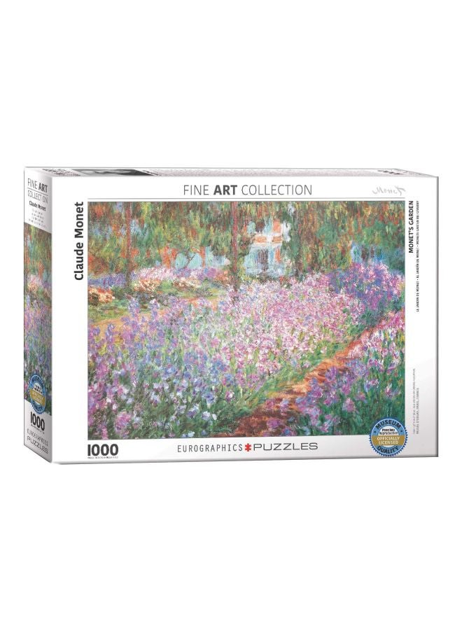 eurographics 1000-Piece Claude Monet Jigsaw Puzzle Set - Image 1