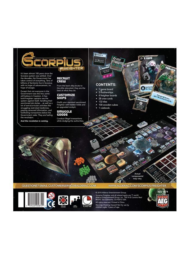 Alderac Entertainment Group (AEG) - Scorpius Freighter Board Game ALD05874 - Image 1