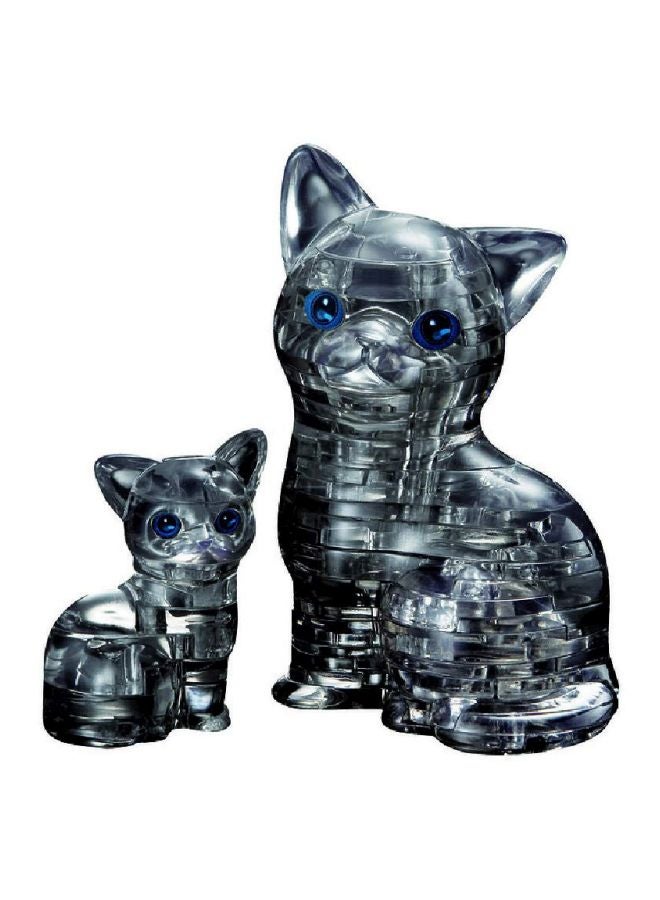 Bepuzzled Cat And Kitten 3D Crystal Puzzle 30904 - Image 1
