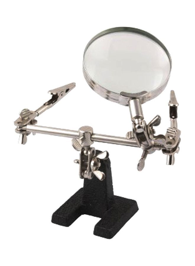 Generic - Soldering Iron Kit Stand Helping Third Hand With 5 X Magnifying Glass - Image 1