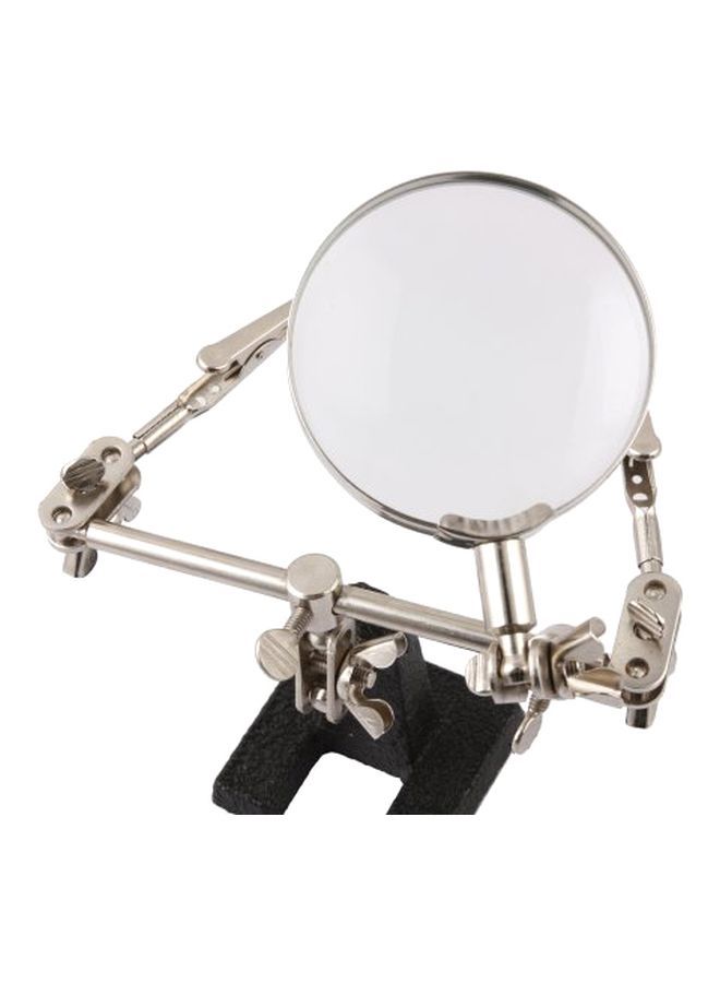 Generic - Soldering Iron Kit Stand Helping Third Hand With 5 X Magnifying Glass - Image 1
