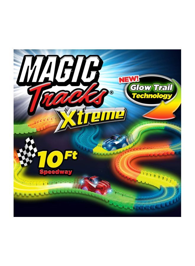 Ontel - 201-Piece Magic Tracks Xtreme Race Car And Tracks MTB-MC12/3 - Image 1