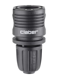 Claber Automatic Coupling Water Tap Outlet Black 
