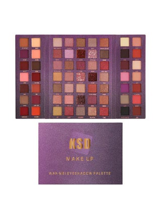 63 Shaded Wan Mei Eye Shadow Palette Multicolour - v1581612940/N34525754A_1
