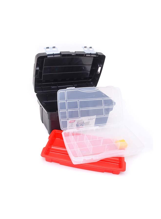 Tayg 18-Inch Heavy Duty Tool Box Black 45X28.5X25cm  - Image 3