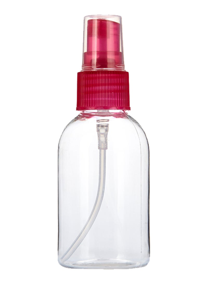 YTT Convenient Portable Empty Makeup Spray Bottle Clear/Red - Image 1