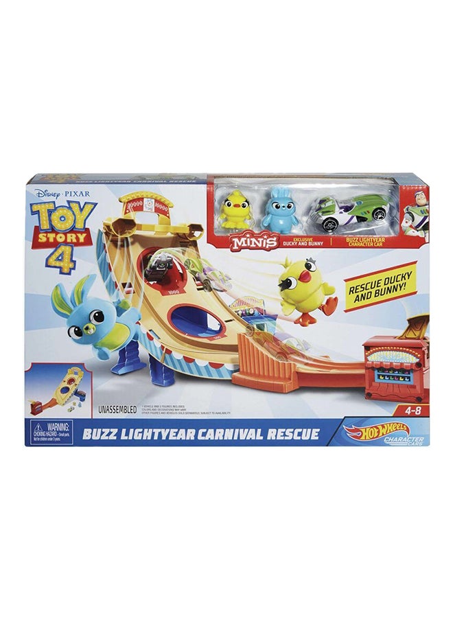 هوت ويلز طقم لعبة كارنيفال ريسكيو بتصميم شخصية باز يطير - Image 4