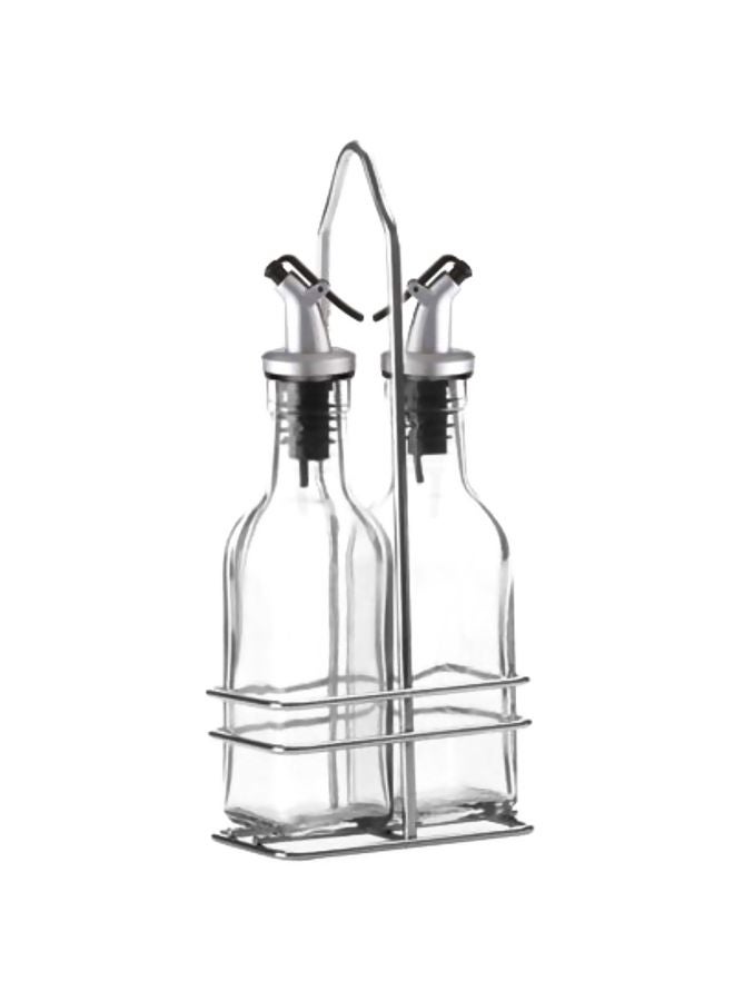 Cuisinox 2-Piece Cruet Set Silver 2x4x10.5inch - Image 1
