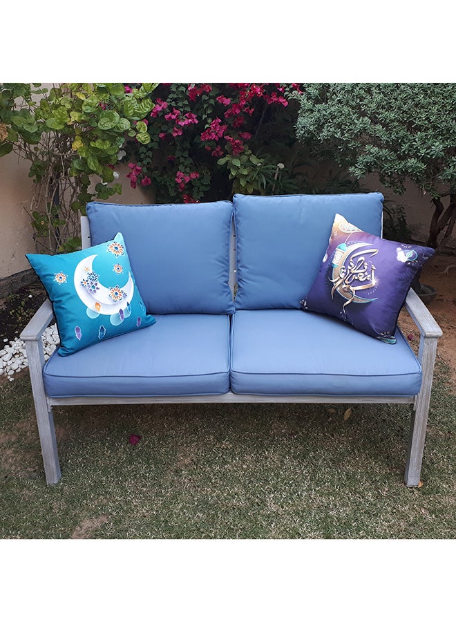 Alwan 2-Piece Ramadan Kareem Cushion Cover Multicolour 40x40cm - Image 5