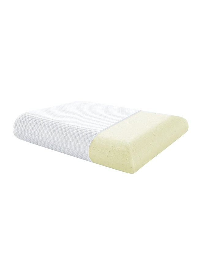 REGAL IN HOUSE Memory Foam Medical Pillow Cotton White 70x40centimeter  - Image 1