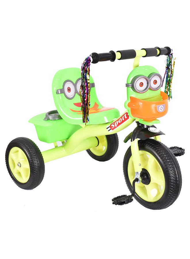 AMLA 3-Wheel Tricycle Green/Black/Orange 30cm - Image 1