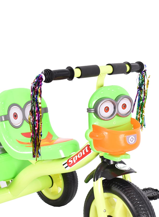 AMLA 3-Wheel Tricycle Green/Black/Orange 30cm - Image 2