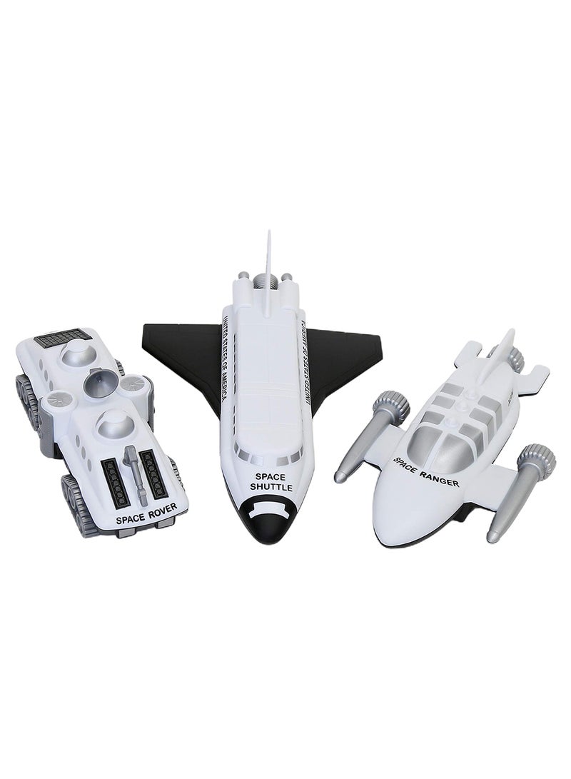 Popular Playthings Magnetic Mix Or Match Space Vehicle Educational Toy - Image 1