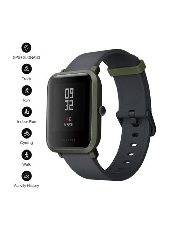 Amazfit - Bip GPS Smartwatch With 45 Days Battery Kokoda Green - Image 1