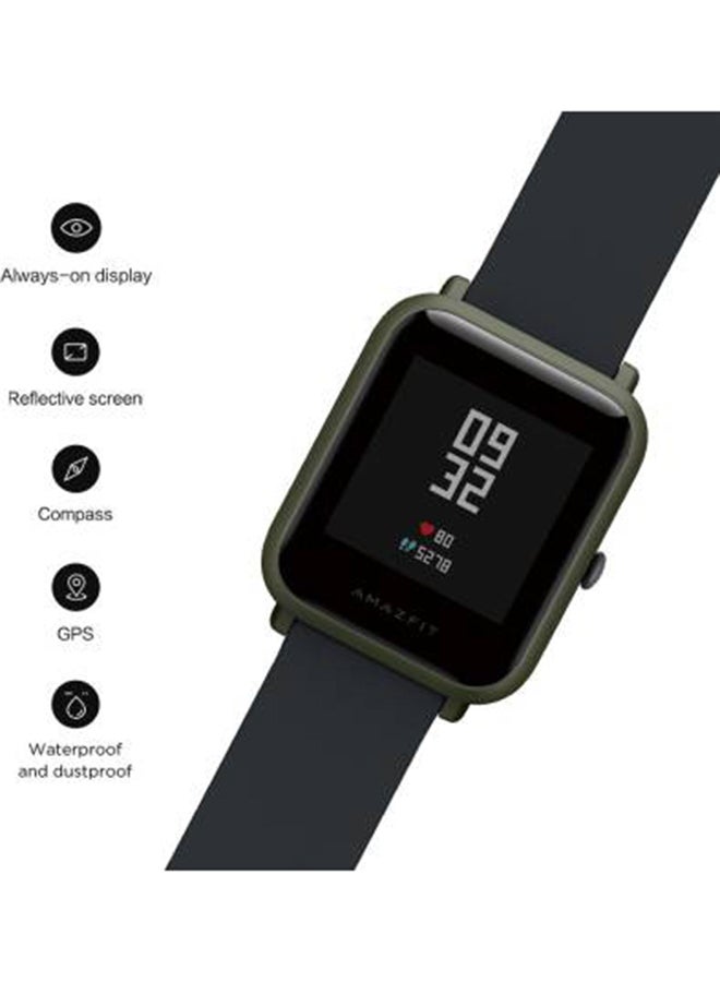 Amazfit - Bip GPS Smartwatch With 45 Days Battery Kokoda Green - Image 1