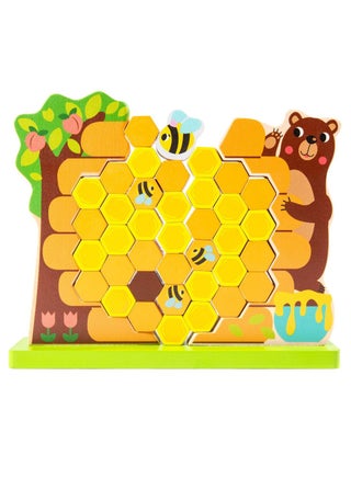 Honeycomb Havoc Stacking Block Game - v1581668495/N34407056A_1
