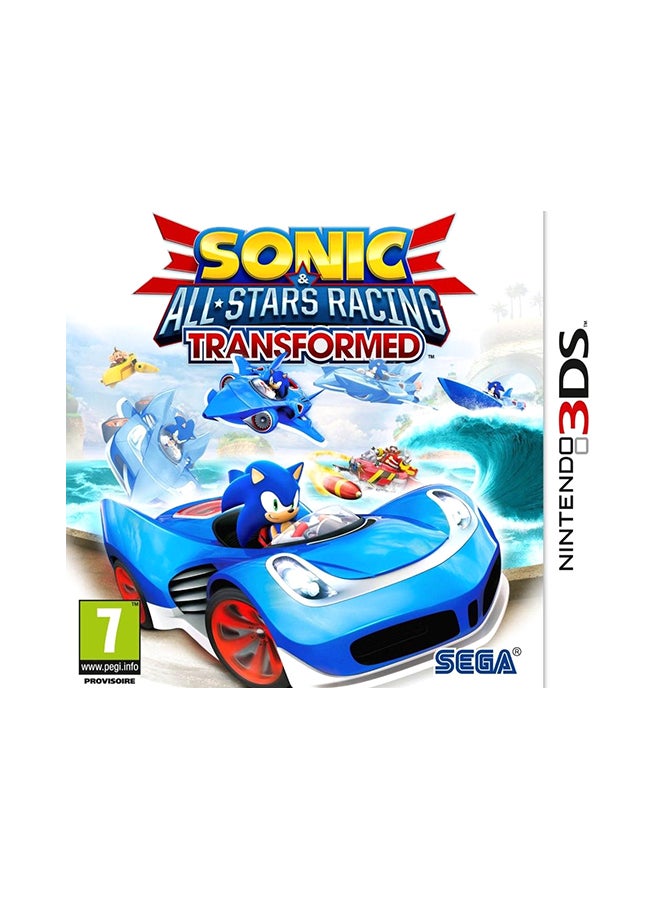 Nintendo Sonic And All Stars Racing Transformed (Intl Version) - Racing - Nintendo 3DS - Image 1
