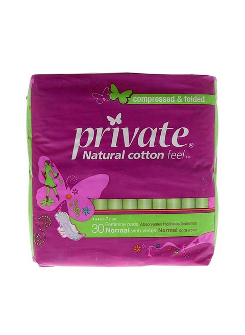 Pack Of 30 Compressed And Folded Normal With Wings