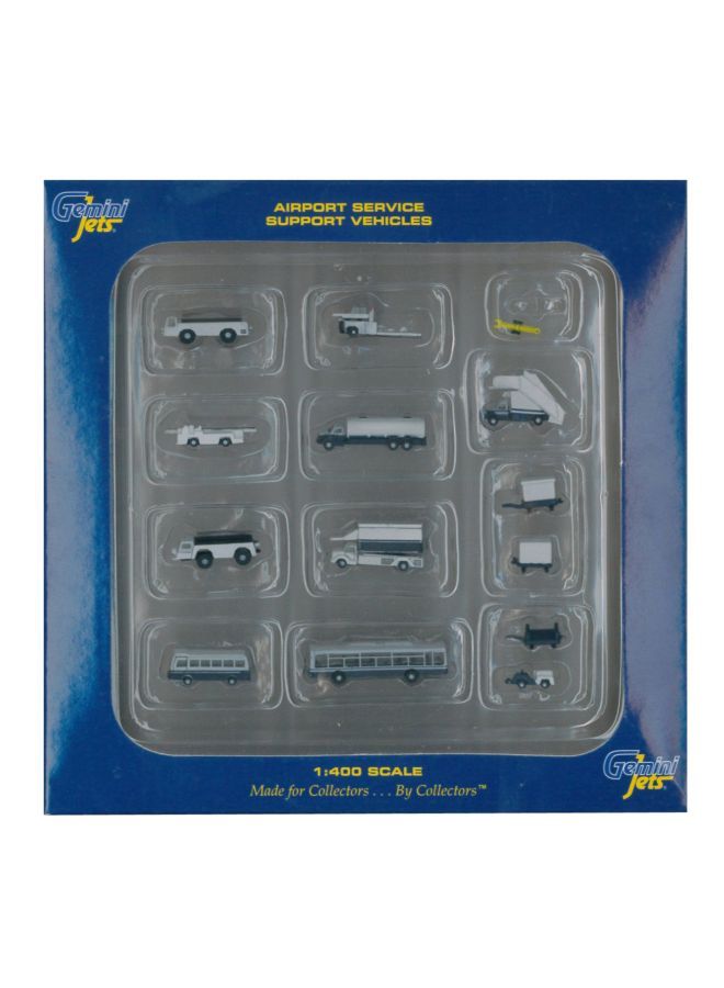 14-Piece Ground Airport Service Support Vehicles GJARPTSETA
